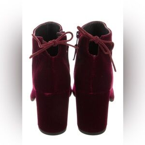 Women's Velvet Ankle Boots